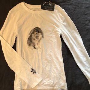 Snuxe winter ‘Ski Bunny’ long sleeve t-shirt